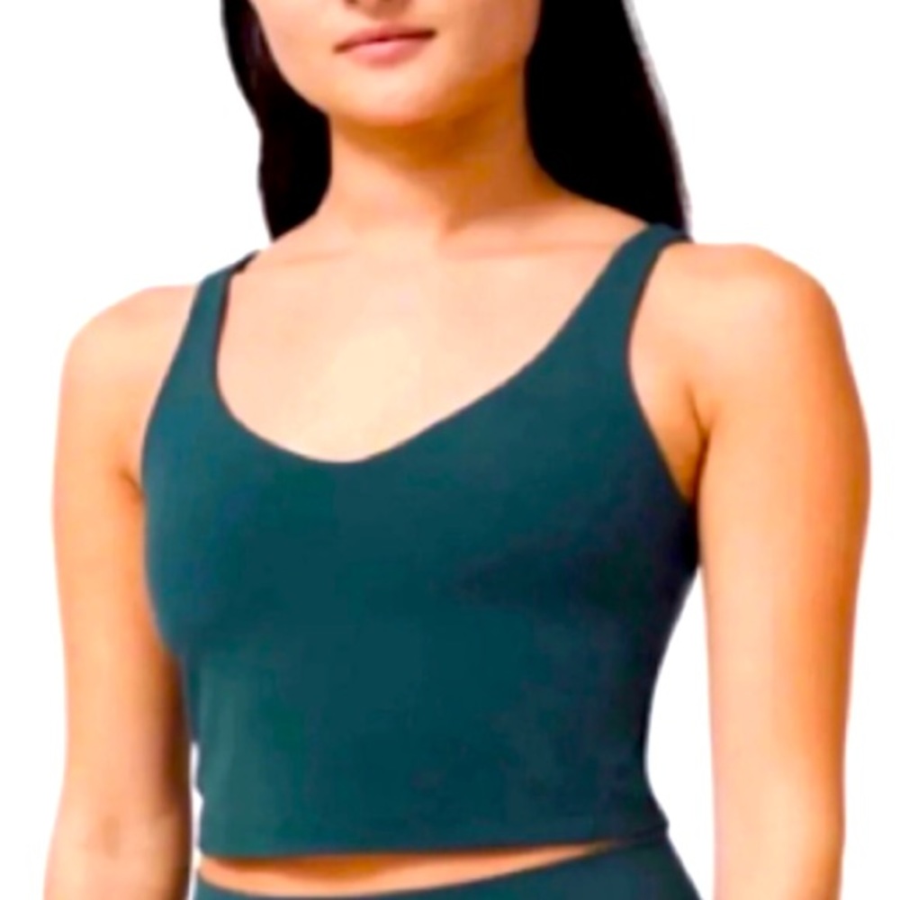 Lululemon align tank in Rainforest green